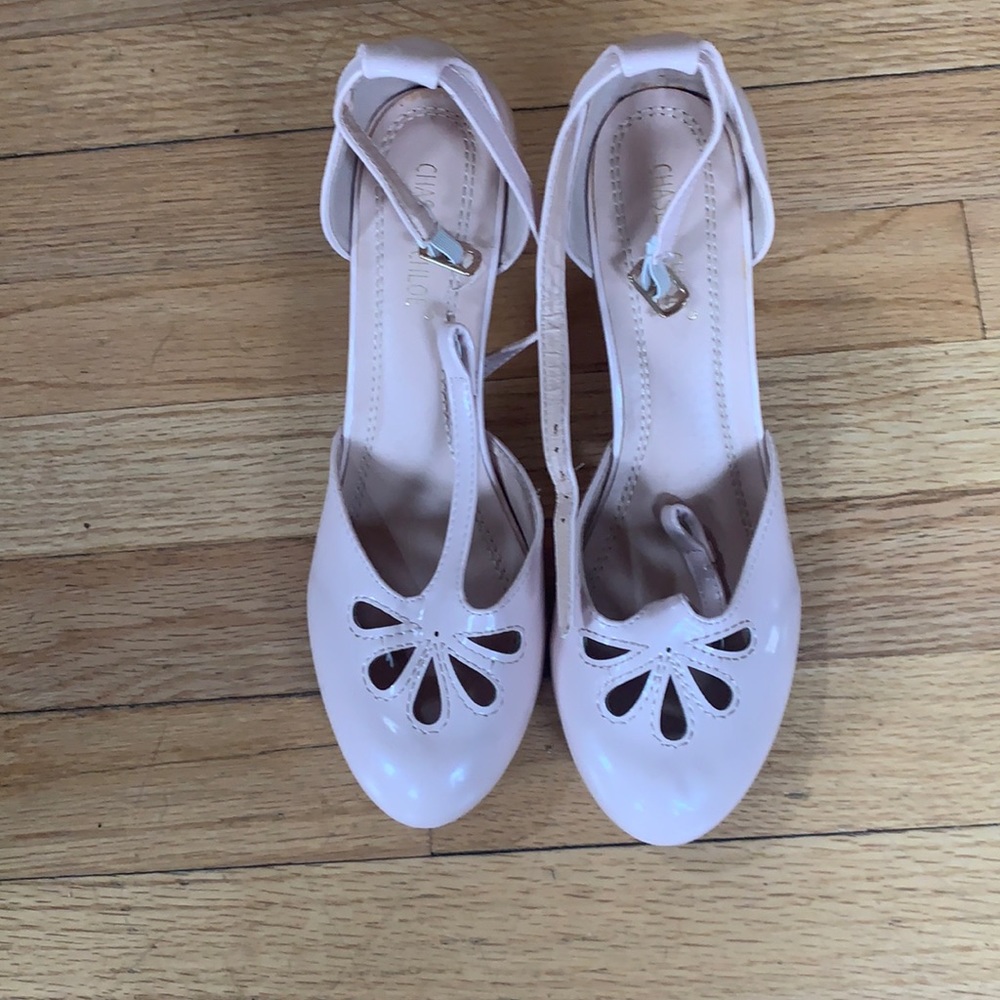 Light pink heels